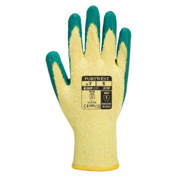A150 Classic Grip Glove - Latex Green Large