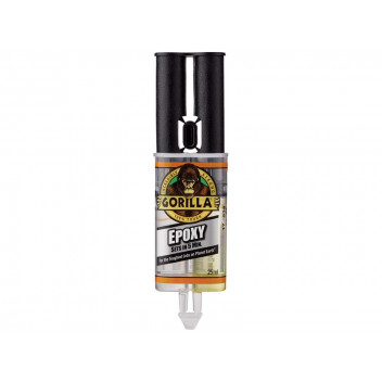 Gorilla Glue Gorilla 5 Min 2-Part Epoxy Syringe 25ml
