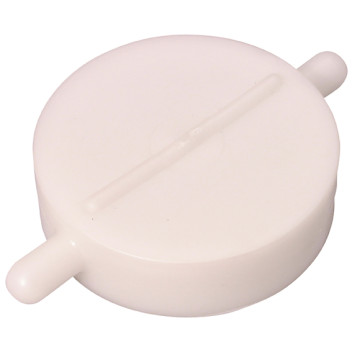 4\" URT POLY BLANK CAP W/O CHAIN