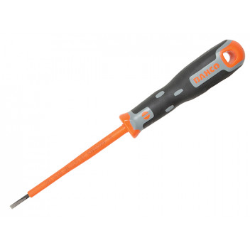 Bahco Tekno+ VDE Screwdriver Slotted Tip 3.0mm x 100mm