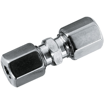 15MM X 15MM OD EQUAL COUPLER ST/ST (L)