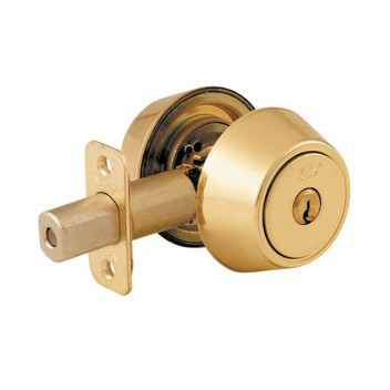 Yale Locks P5211 Security Deadbolt Polished Brass
