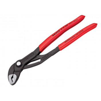 Knipex Cobra Water Pump Pliers PVC Grip 250mm - 46mm Capacity