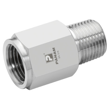3/8\" NPT x 3/8\" BSP Male/Female