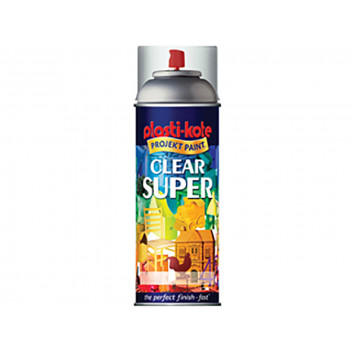 PlastiKote Gloss Super Spray Clear 400ml