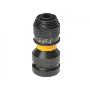 DEWALT DT7508 1/2in Drive to 1/4in Hex Impact Adaptor