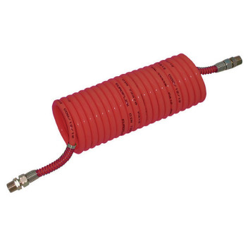 BRAKE RE-COIL TUBE 5.0MTR RED 1/2\"BSPT