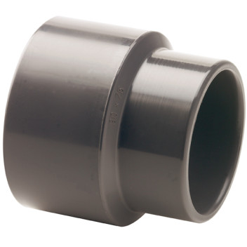 75MM X 40MM UPVC RED SKT