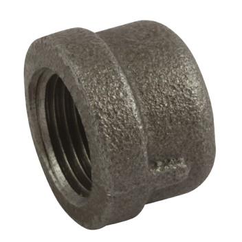 1\" ROUND CAPS BLACK