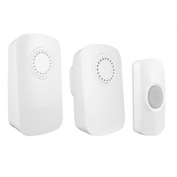 Uni-Com Smart Portable Chime & Plug-In Door Chime (Twin Pack)