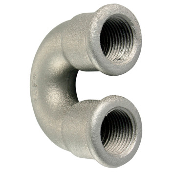 3/4\" BSPP FEM 180 DEG BEND GALVANISED GF60G