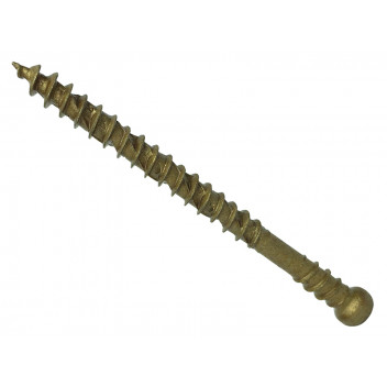 TORX Compatible Decking Screws Reduced Head Tan 4.5x50 T15 Tub 600