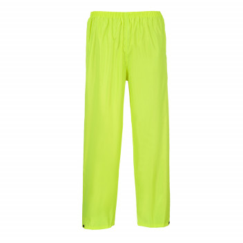 S441 Classic Adult Rain Trousers Yellow Small