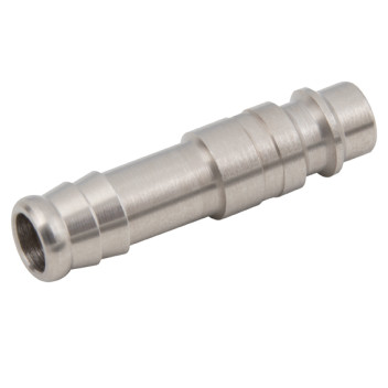 08MM HOSE TAIL PLUG ST/ST 303 UNPLATED