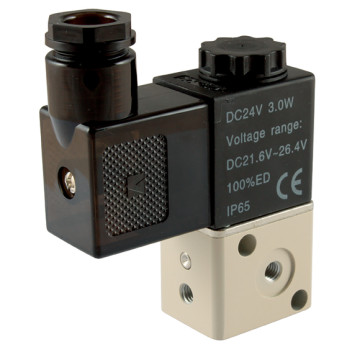 M5 3/2 D. ACT Normally Closed Solenoid/Spring Valve
