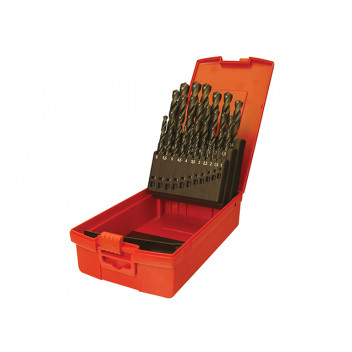 Dormer A190 No.206 Metric HSS Drill Set of 29 1.0-13.0 x 0.5mm