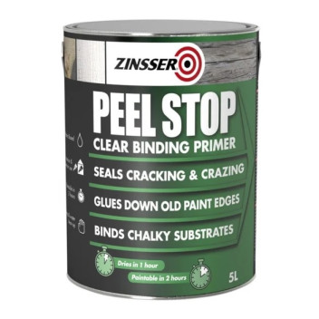 Zinsser Peel Stop Clear Binding Primer Paint 5 litre
