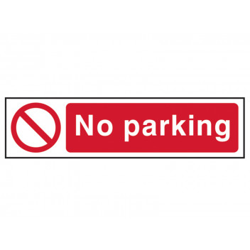 Scan No Parking - PVC 200 x 50mm