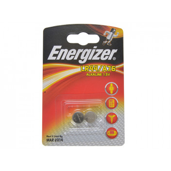 Energizer LR44 Coin Alkaline Battery (Pack 2)