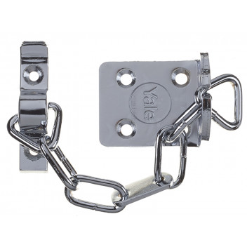 Yale Locks WS6 Security Door Chain - Chrome Finish