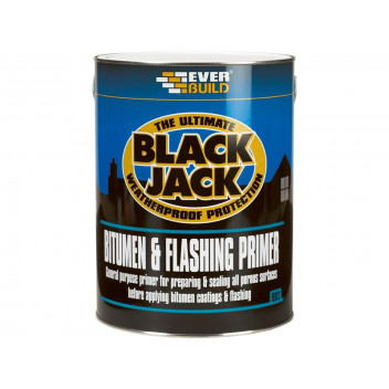 Everbuild Black Jack 902 Bitumen & Flashing Primer 1 litre