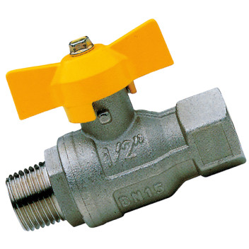 3/4\" BSPP Brass Ball Valve T Handle