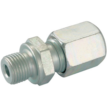 25MM OD X 1\" BSPP MALE STUD STEEL (S)