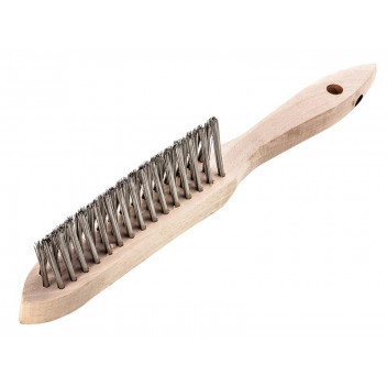 Lessmann Rivet Brush 0.35 Stainless Steel Wire