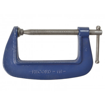 IRWIN Record 119 Medium-Duty Forged G-Clamp 150mm (6in)