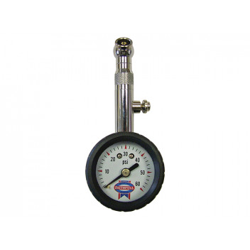 Faithfull Tyre Pressure Dial Gauge 60 psi