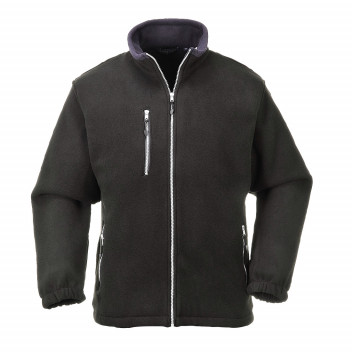 F401 City Fleece Black Large