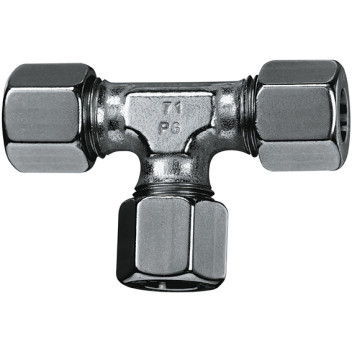 06MM OD EQUAL TEE ST/ST (L)