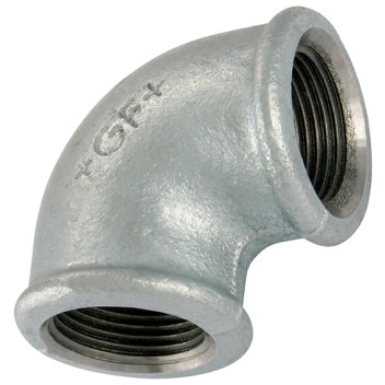 1\"X3/4\" BSP FEM REDU ELBOW GALVANISED GF90G