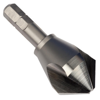 12.40mm HSS Hexagonal Shank 90deg Countersink (G107) OAL 50mm