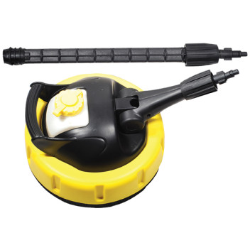 ROTATING FLOOR SCRUBBING BRUSH AND LANCE