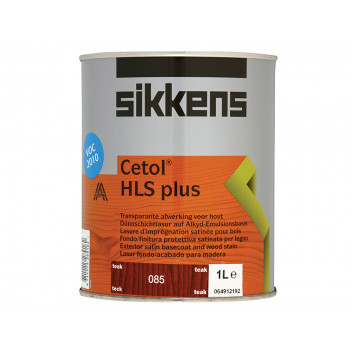 Sikkens Cetol HLS Plus Translucent Woodstain Teak 1 litre