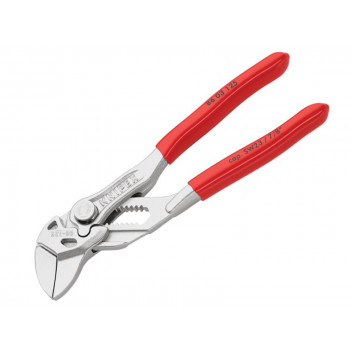 Knipex Mini Pliers Wrench PVC Grips 125mm - 23mm Capacity