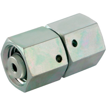 12/10MM OD STRAIGHTAIGHT SWIVEL COUPLER (L)