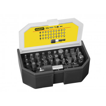 Stanley Tools Bit Set & Holder, 31 Piece