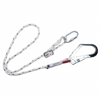 FP22 Adjustable Restraint Lanyard   White