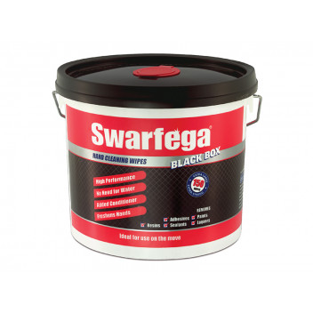 Swarfega  Black Box Heavy-Duty Trade Hand Wipes (150)