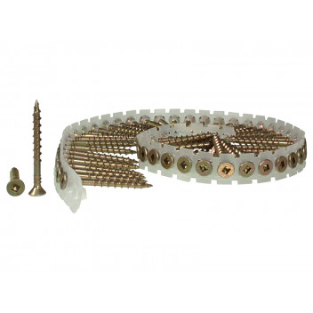 Senco DuraSpin Collated Screws Flooring/Wood PH2 4.2 x 35mm (Pack 1000)