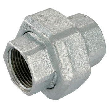 1/4\" BSPP FEM T/SEAT UNION GALVANISED GF340G