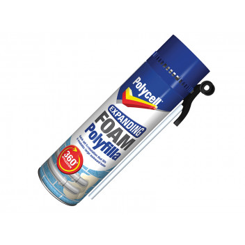 Polycell Expanding Foam Filler Gap Gun 500ml