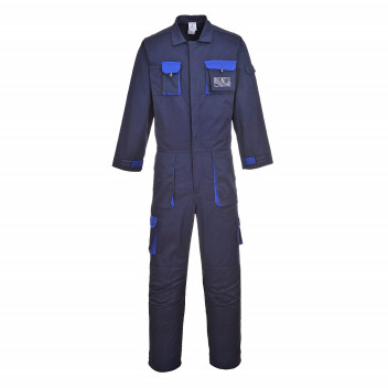 TX15 Portwest Texo Contrast Coverall Navy Medium