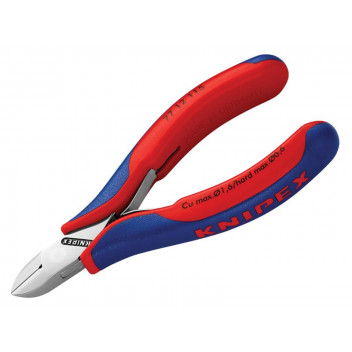 Knipex Electronic Diagonal Cut Pliers - Round Bevelled 115mm