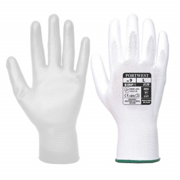 A120 PU Palm Glove White XL