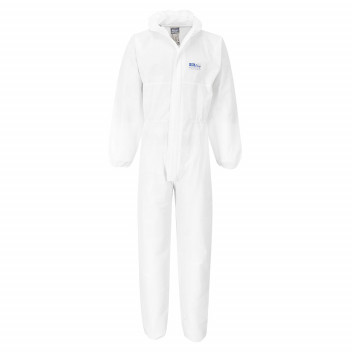 ST80 BizTex SMS FR Coverall Type 5/6 White XL