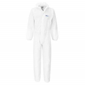 ST80 BizTex SMS FR Coverall Type 5/6 White XXL