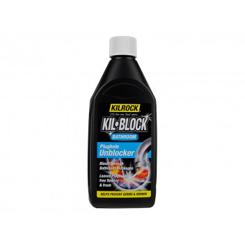 Kilrock Kil-Block Bathroom Plughole Unblocker 500ml